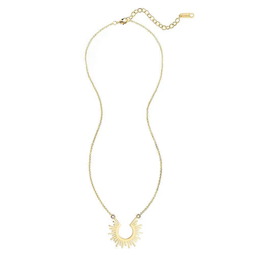 AureliaBright™ Sunburst Necklace — Illuminate Your Everyday Look