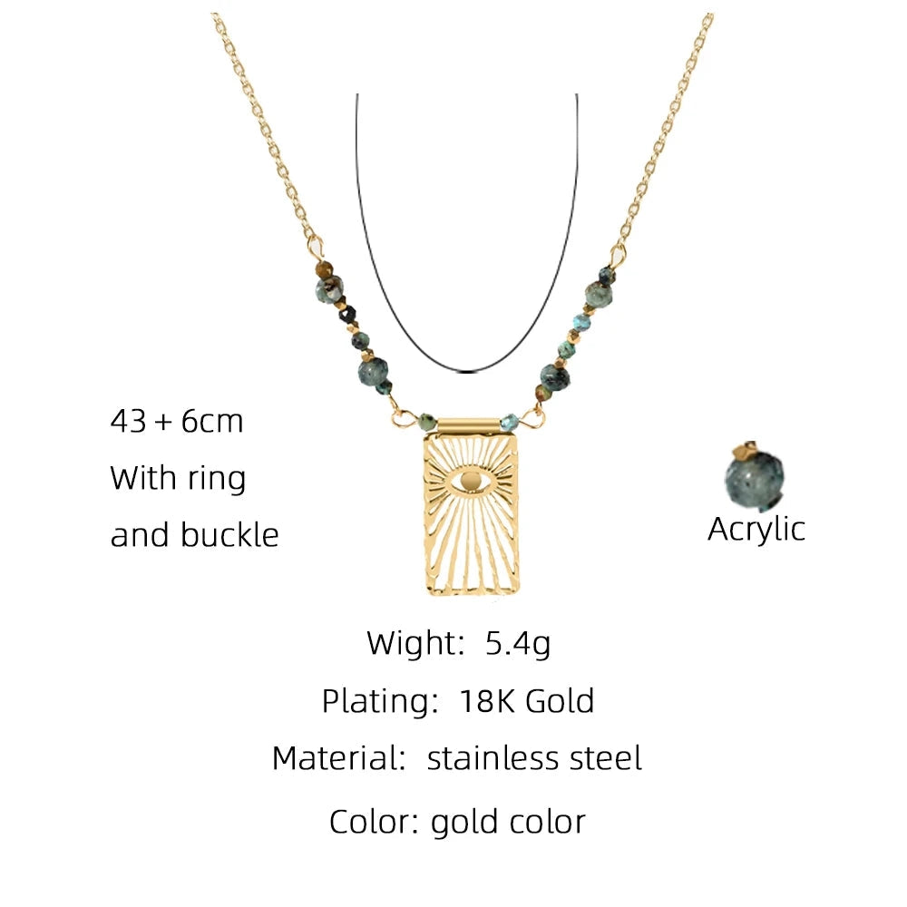 SoleilCharm Pendant Necklace™ — Shine with Subtle Spiritual Elegance