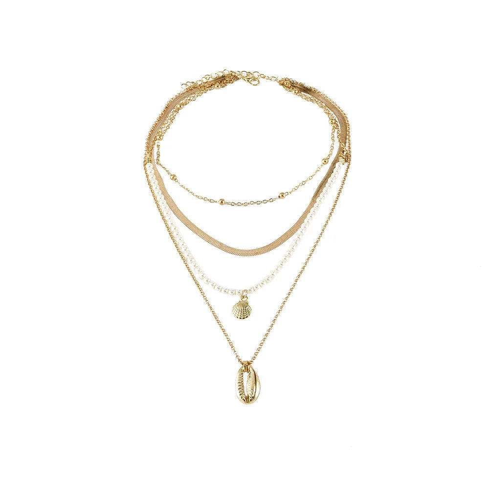 Gold Tone Layered Necklace™ — Effortless Glow, Everyday Elegance