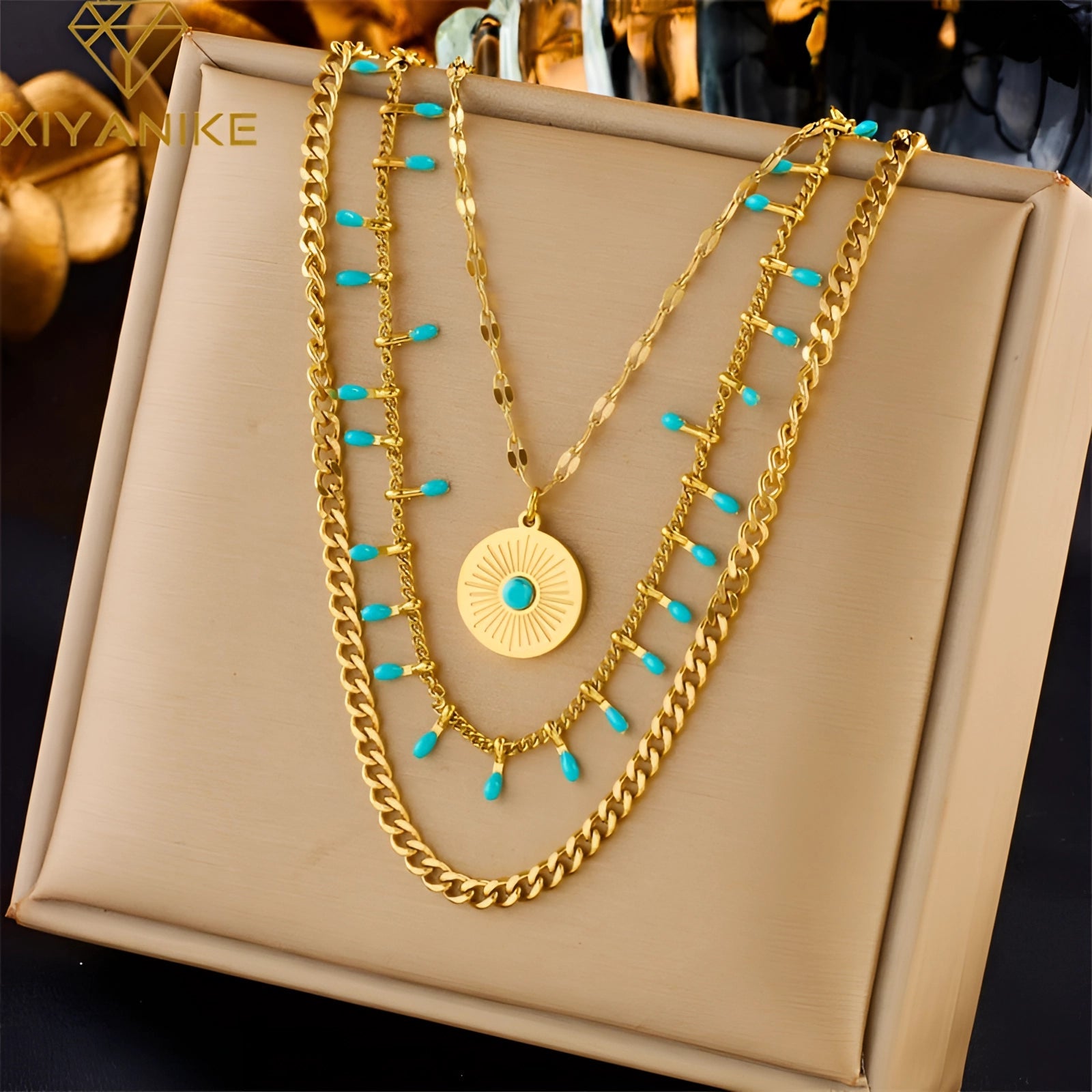 Radiance Layer™ — Glow Bright with Turquoise Charm