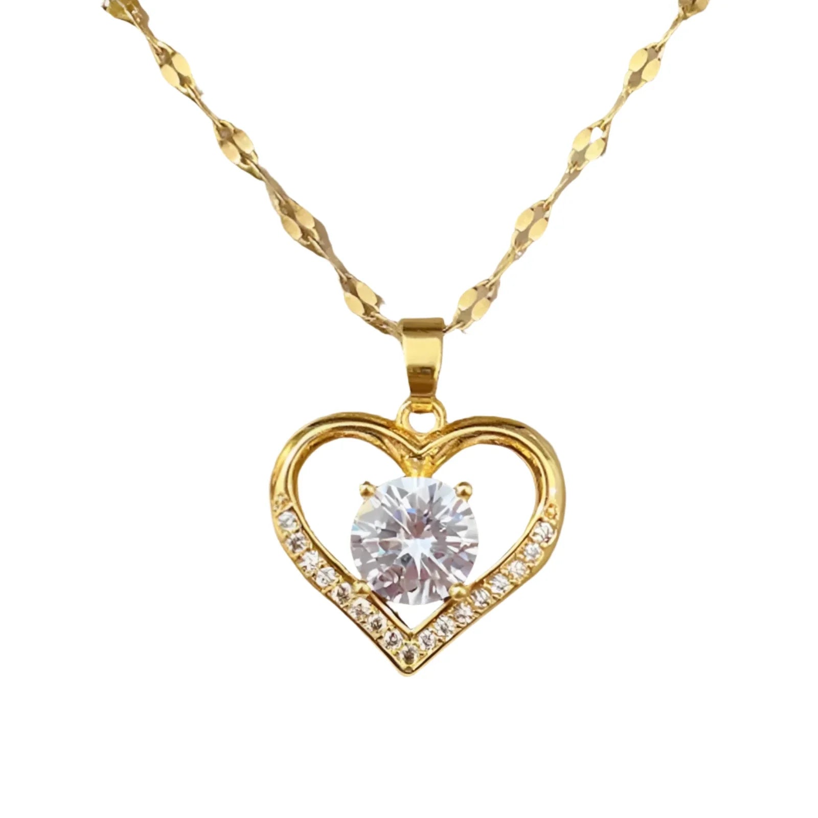 LioraGrace™ Heart Pendant — Radiant Sparkle Meets Timeless Love