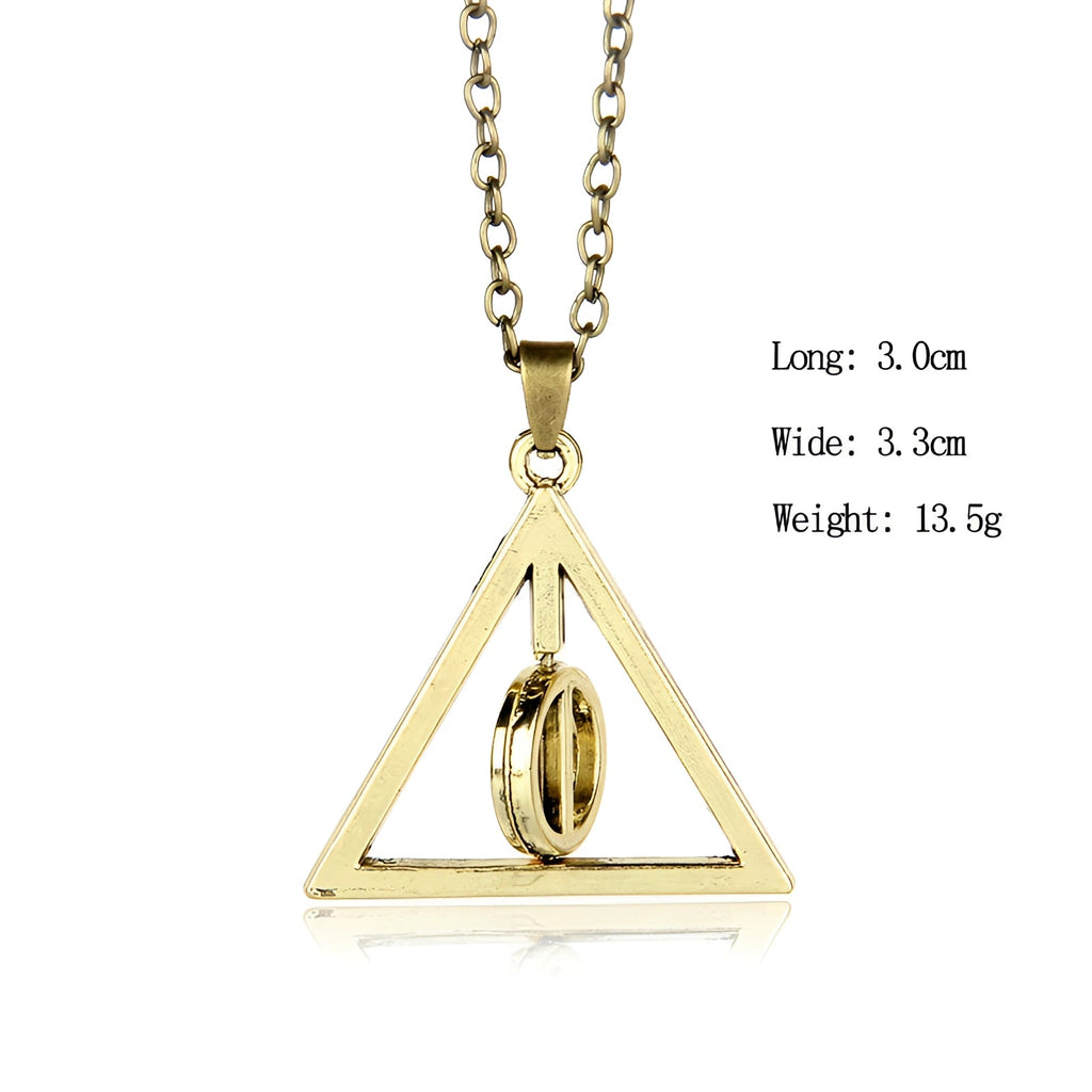 KleaLine™ Triangle Pendant — Sculptural Minimalist Elegance
