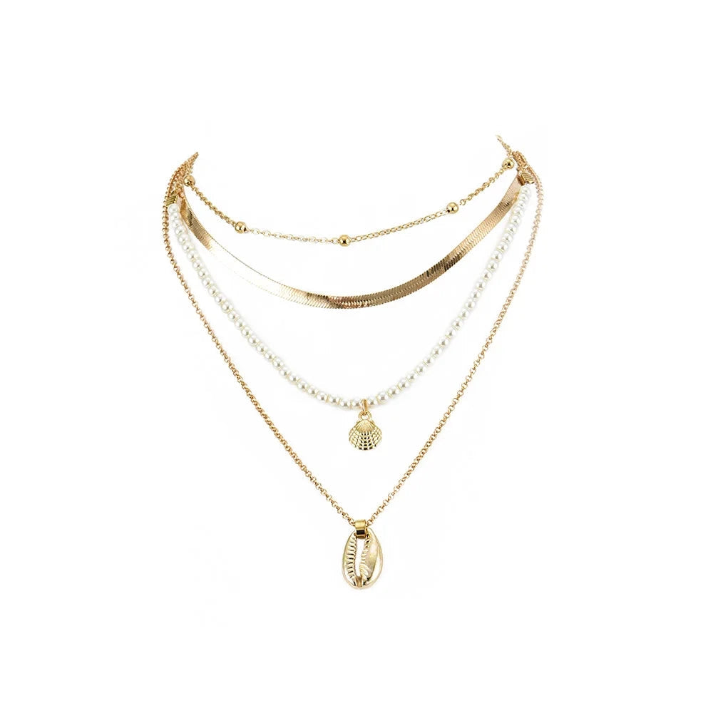 Gold Tone Layered Necklace™ — Effortless Glow, Everyday Elegance