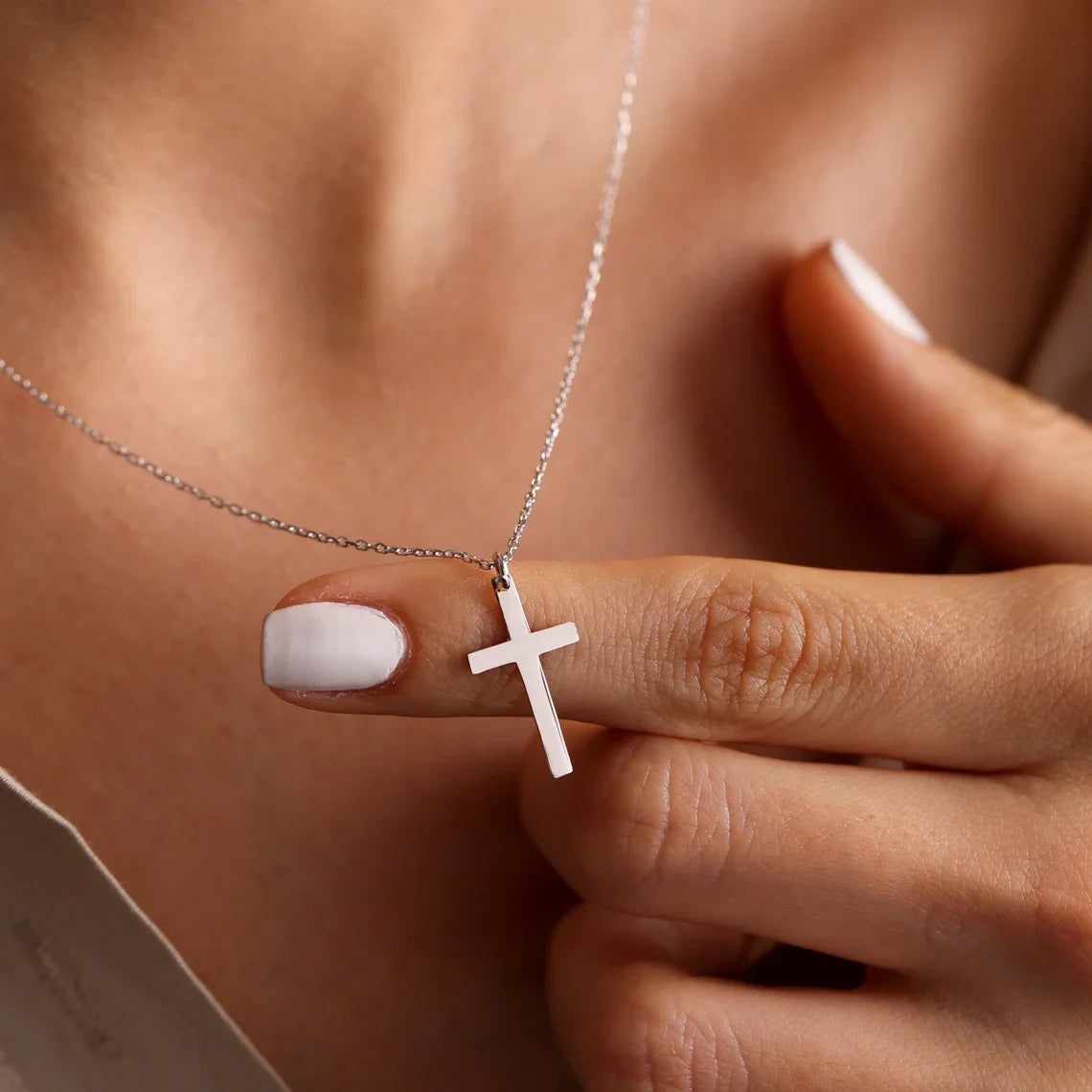 Sylverin™ Gold Cross Pendant — Light Elegance, Lasting Inspiration