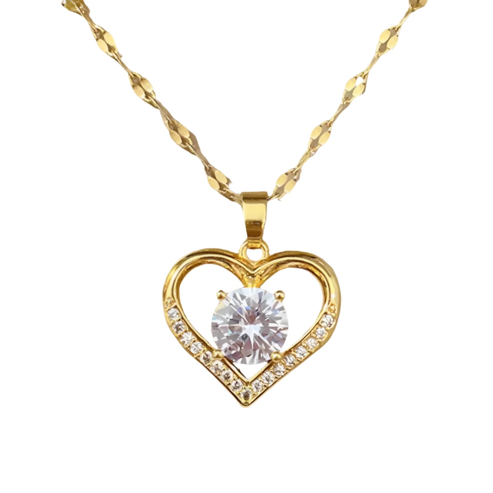 LioraGrace™ Heart Pendant — Radiant Sparkle Meets Timeless Love