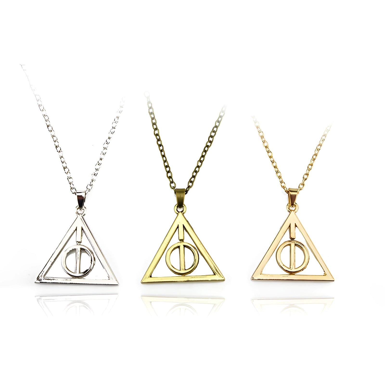 KleaLine™ Triangle Pendant — Sculptural Minimalist Elegance